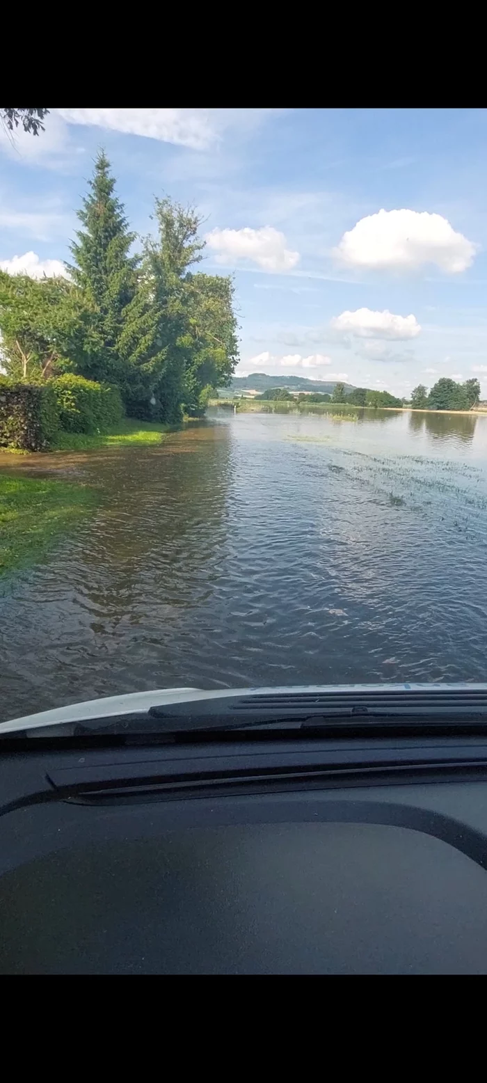 global flood - My, Water, Germany, Потоп, Weather, Work, Longpost