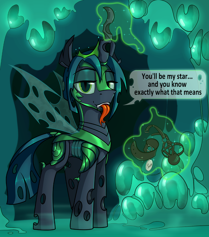   "" ? My Little Pony, Queen Chrysalis, MLP Edge