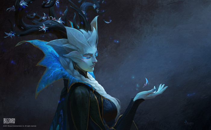 Winter Queen , Blizzard, World of Warcraft, Shadowlands,  , Bayard Wu