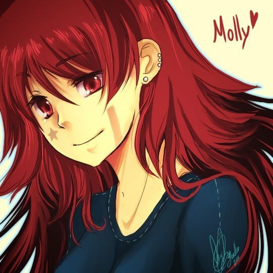 Eva Way (Molly) - Anime art, Anime, Molly, Oban Star-Racers