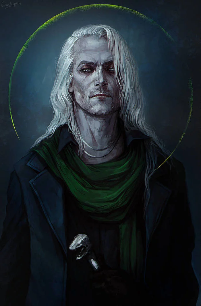 Lucius - Drawing, Harry Potter, Lucius Malfoy, , Art