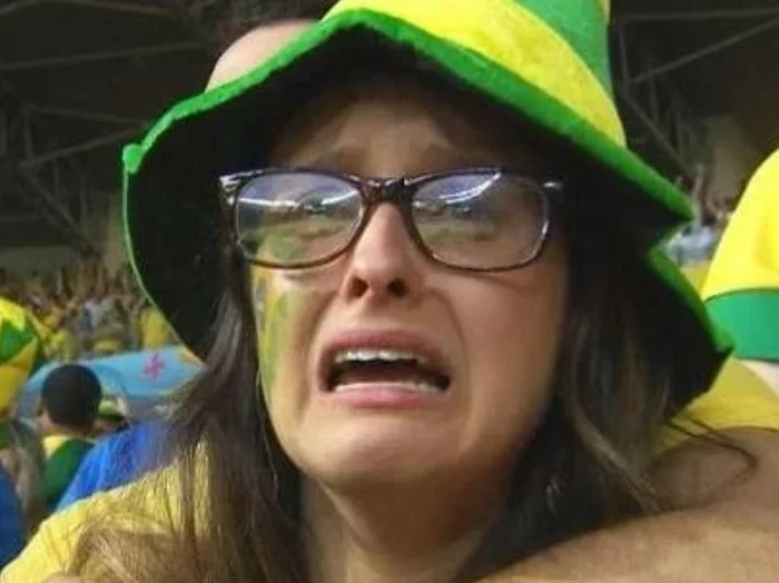Cry, Brazil - Football, Argentina, Brazil