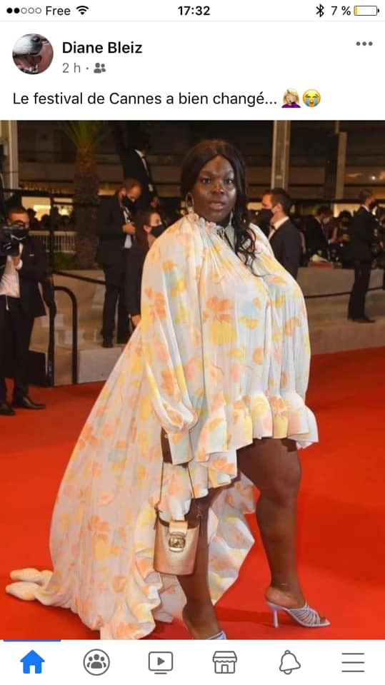 Standard of elegance and beauty of the modern West - Cannes festival, beauty, Black people, Rotting