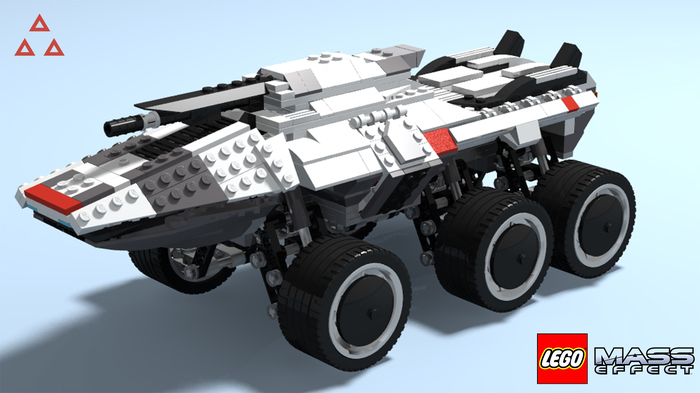 Lego Mass Effect Mako M35 - My, Lego, Mass effect, Games, Constructor, Mako, Tanks, Toys, Longpost