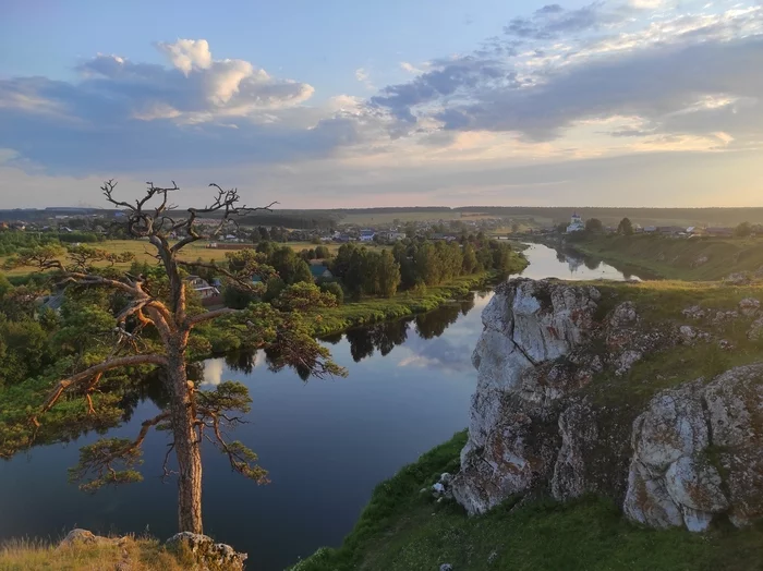 S. Sloboda, Sverdlovsk region - My, Nature, Ural, River, The photo, Sverdlovsk region