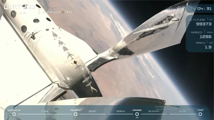 Successful launch of Unity 22 mission - Virgin Galactic opens new chapter in space tourism - Virgin galactic, Cosmonautics, Space, Technologies, USA, Spaceplane, Space tourism, Richard Branson, , NASA, Video, Longpost