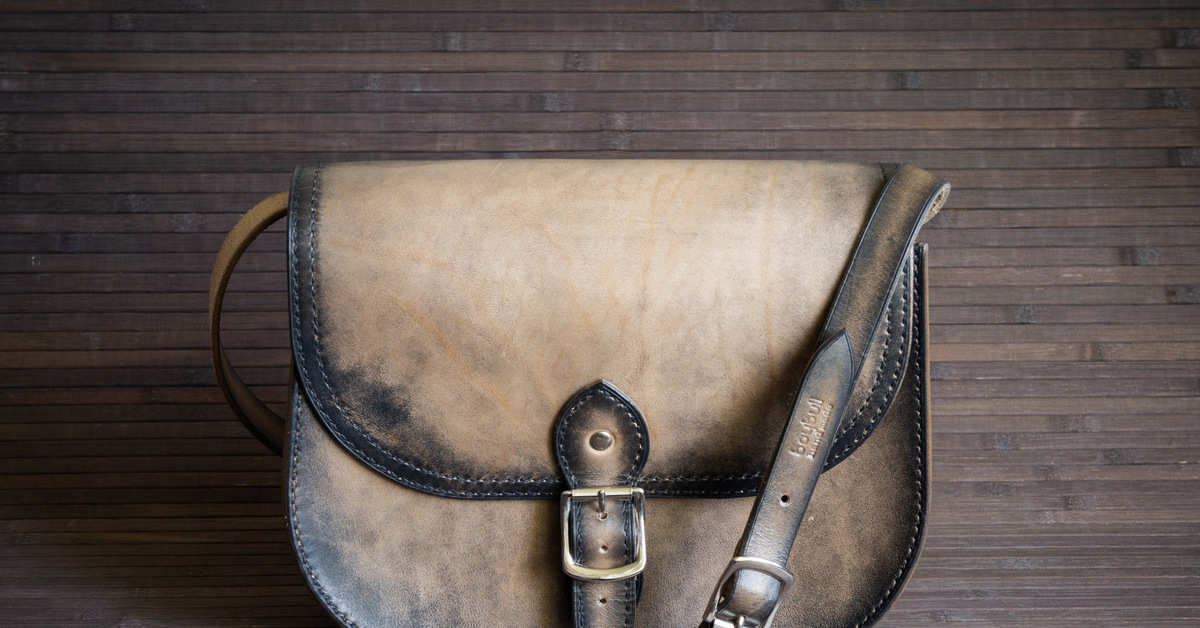 Tim Burton bag - My, Leather, Leather products, Сумка, Tim Burton, Needlework without process, Corpse bride, Longpost