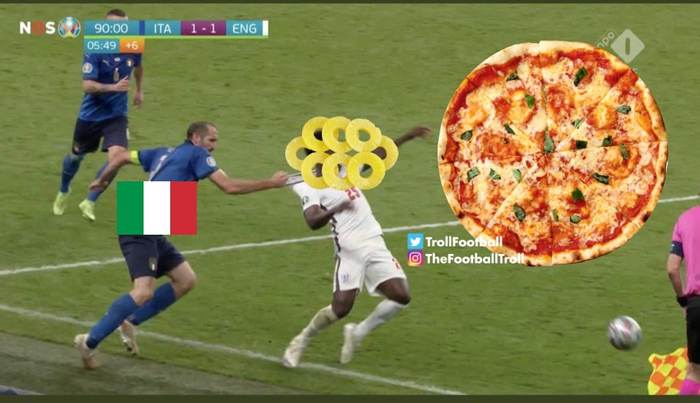 no pineapple - Euro 2020, Football, Pizza, Humor, Memes, Giorgio Chiellini, 