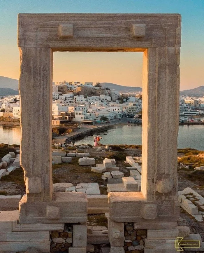 Portara, Naxos island, Greece - Ancient Greece, Art, Greece, Aesthetics, Architecture, Ruins