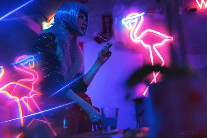 Cyberpunk 2077 — Evelyn Parker - My, Cosplay, Cyberpunk 2077, Games, Computer games, The photo, Longpost, Girls, Evelyn Parker