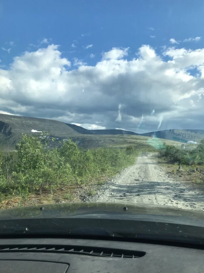 Pass of geologists - My, Kola Peninsula, Geologists' Pass, Travels, Travel across Russia, Dog, Corgi, Longpost