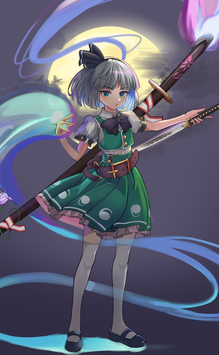 Youmu Touhou, Konpaku Youmu, Anime Art, , , , 