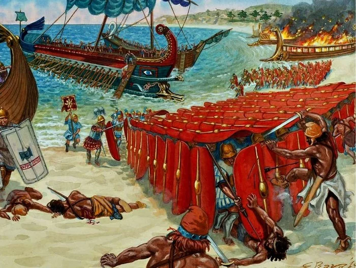 What if you were on a galley in ancient Greece for a day? - My, Ancient Greece, Ancient Rome, Greece, Combat ships, Slavery, Video, Longpost, Story