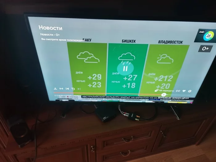 Heat... - My, Anomaly, Weather forecast, Vladivostok