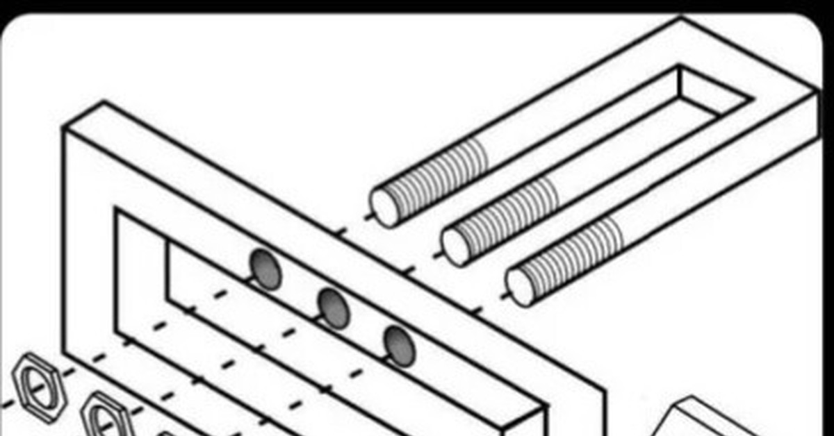 Невозможный чертеж. Невозможная деталь. Оптическая иллюзия чертеж. Чертеж обман зрения.