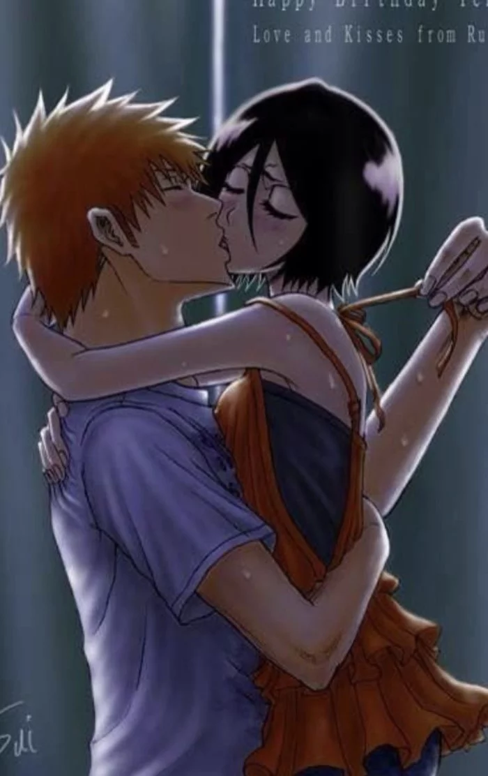 Ichigo and Rukia - Anime art, Anime, Ichigo, , Bleach