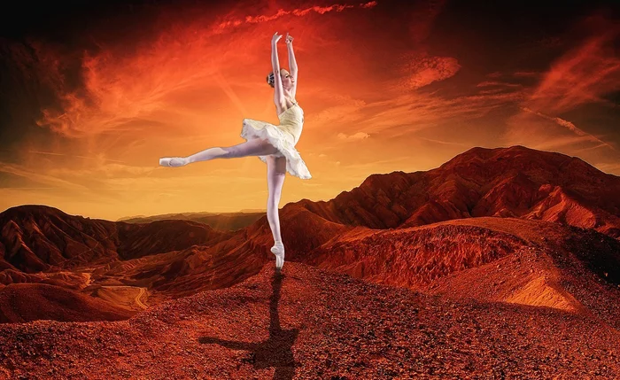 And also in the field of ballet, we are ahead of the rest - My, Art, Collage, Fantasy, Photoshop