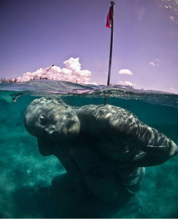 Фотоподборка На дне - Морское, Затонувшие корабли, Затонувший город, Скульптура, Подводная съемка, Кости, Корабль, Длиннопост, Фотография