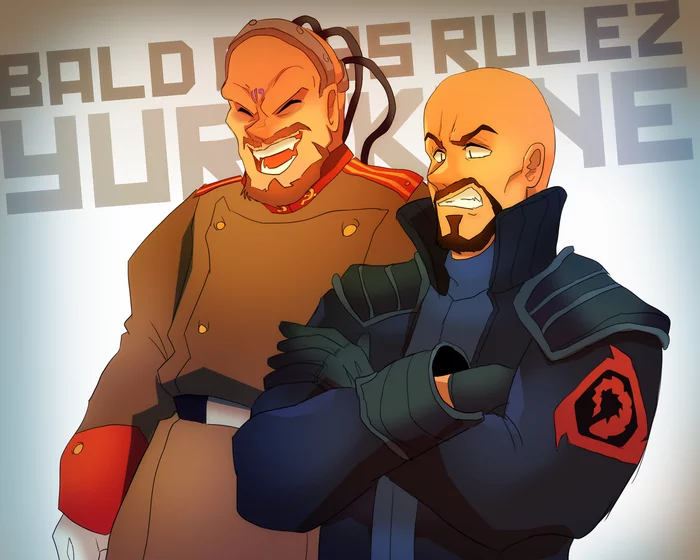 Baldheads of the CoC universe - Command & Conquer, Red alert, Art, Games, Стратегия