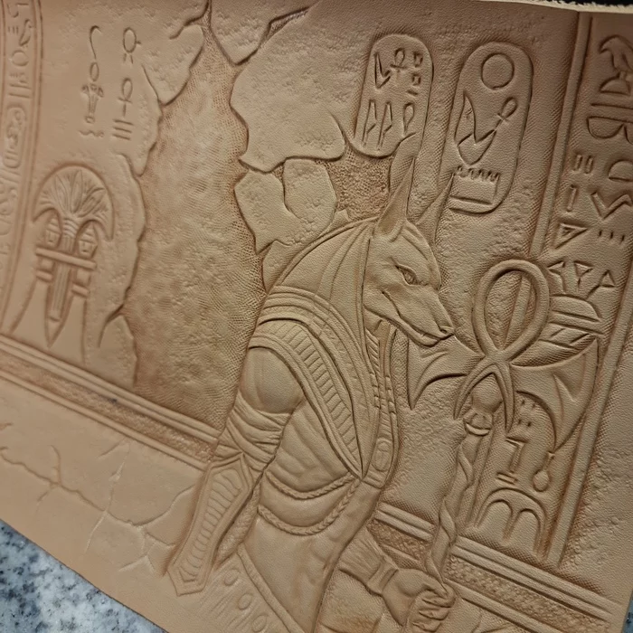 Some leather covers - My, Leather products, Embossing on leather, Leather, Needlework without process, Cover, With your own hands, Handmade, Longpost
