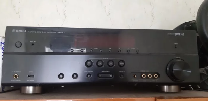 Yamaha RX-V471 - My, Repair of equipment, Sound amplifier, Yamaha, Краснодарский Край