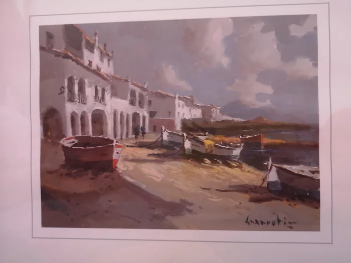 Hello, please help me to identify the artist and the name of the painting - Painting, Help me find, Artist, League of Artists, Spain, , Longpost