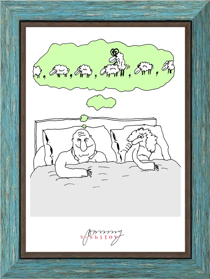 Dream - My, Dream, Drawing, Men, Women, Rams, Sheeps, Humor, Images