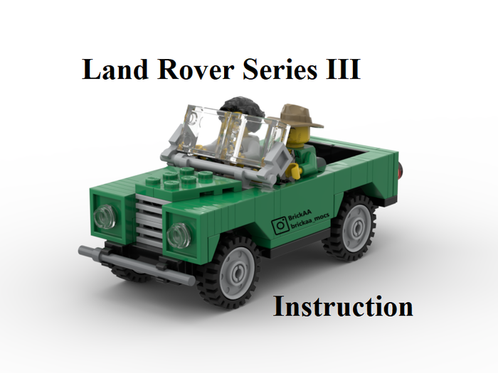 LEGO Land Rover () LEGO, Moc, Lego City, , 
