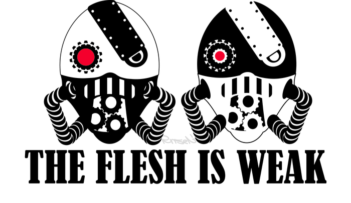 Flesh is weak Adobe Illustrator, Warhammer 40k,  ,  ,  