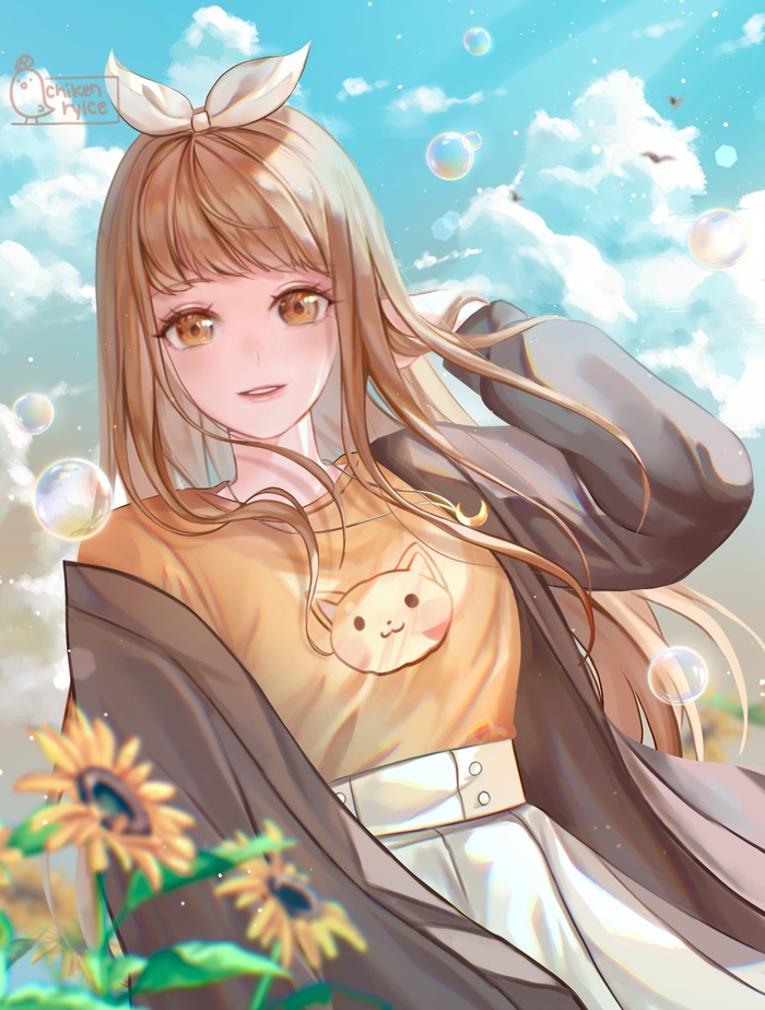   chikenryice , , Anime Art, Original Character, 