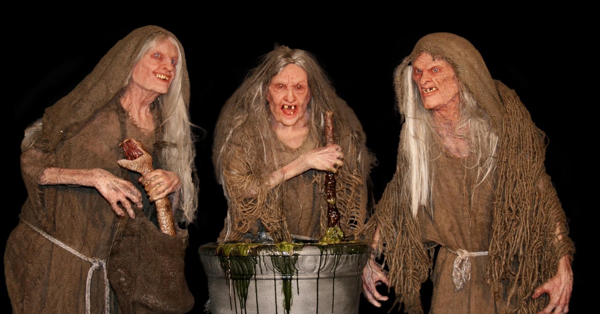 3 ведьмы рассказ. Три ведьмы-сестры Макбет.