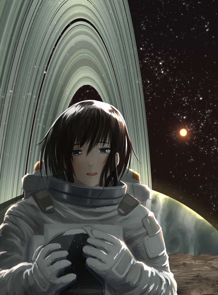 The World At Large , Anime Art, Original Character, , Rhea, 