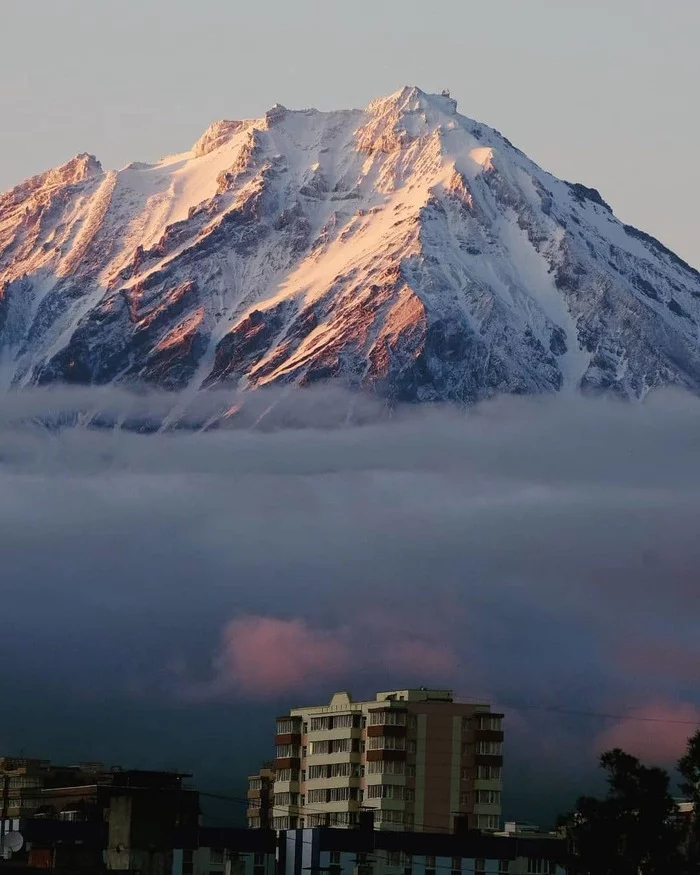 Cloudy in Petropavlovsk-Kamchatsky - Petropavlovsk-Kamchatsky, Yelizovo, Kamchatka, Volcano, The nature of Russia, Travel across Russia, The photo