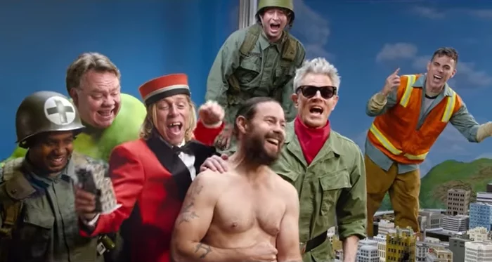 Freaks Forever. The trailer for the new part of Jacks has been released - Jackasss, Freaks, Johnny Knoxville, Trailer, Lenta ru, Video, Bam Margera