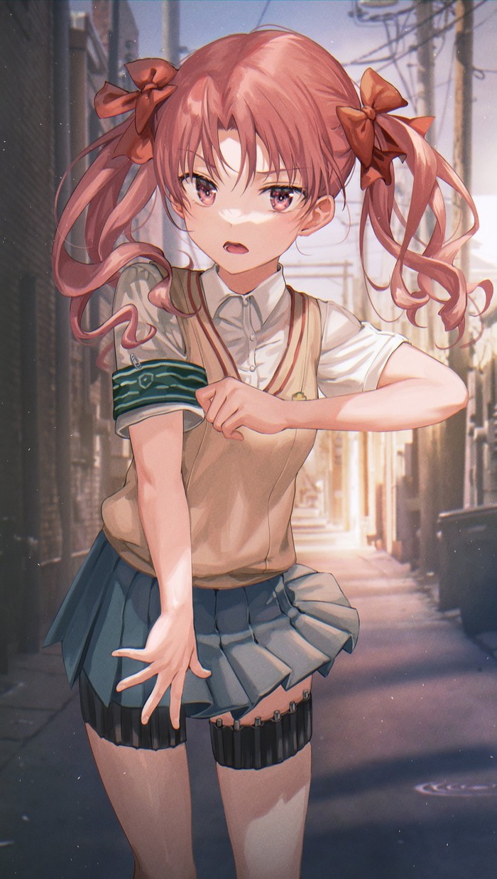 Anime Art , Anime Art, To Aru Majutsu no Index, Shirai Kuroko, To aru Kagaku no Railgun