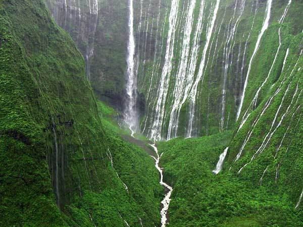 Oahu - land of a thousand waterfalls - Nature, beauty of nature, Waterfall, Hawaii, Island