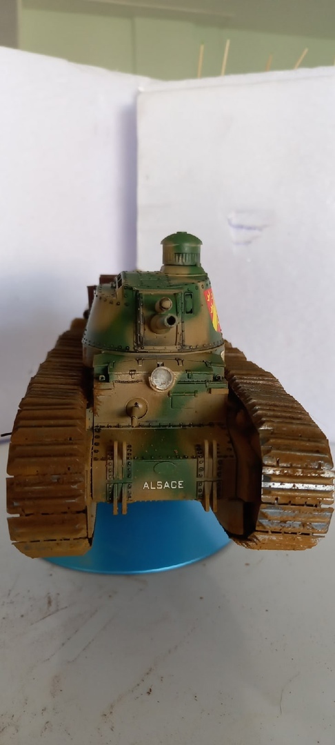 Char 2C - My, Char, Stand modeling, Tanks, Longpost