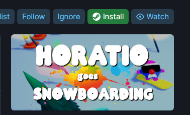 Horatio Goes Snowboarding -  (STEAM)
