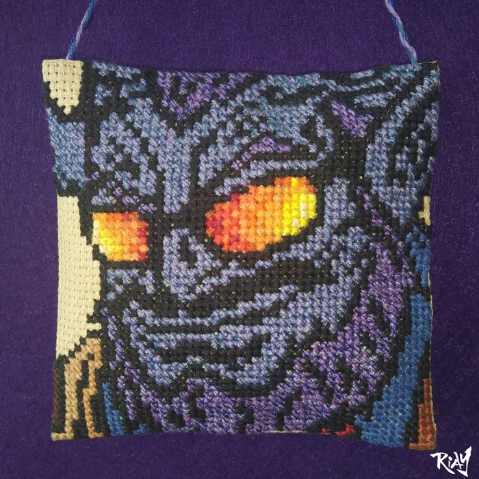 ricky brutality - My, Ricky, , Dota, Pixel Art, Needlework without process, Games, Longpost