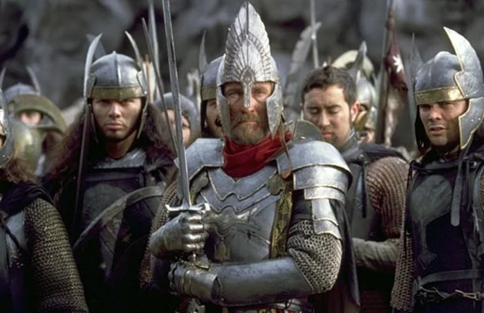 Lord of the Rings. Attack of Faramir's Light Brigade. Armor of Gondor - My, Tolkien, Peter Jackson, Lord of the Rings, Attack, Gallipoli, Helmet, Armor, Weapon, Video, Longpost