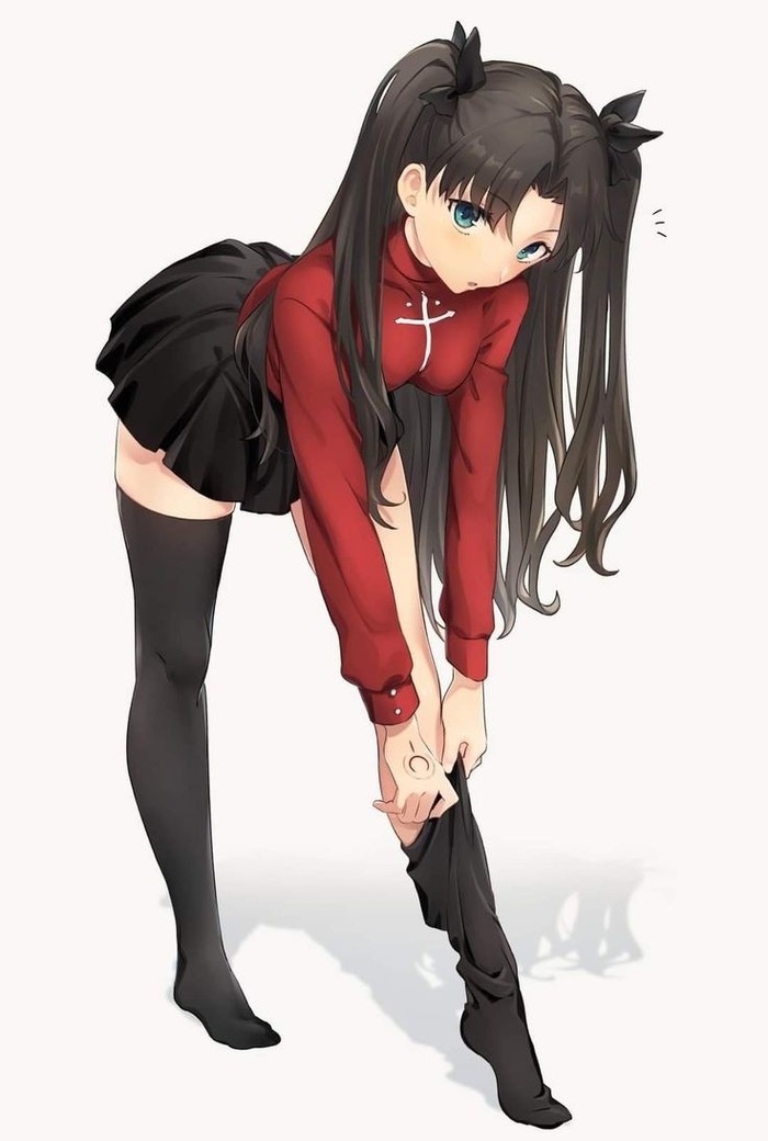   Anime Art, , Tohsaka Rin, Fate, Fate-stay Night