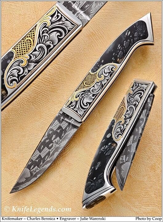 Incredible scenes in metal engraving from the famous craftswoman - Knife, Master, Engraver, Engraving, Longpost