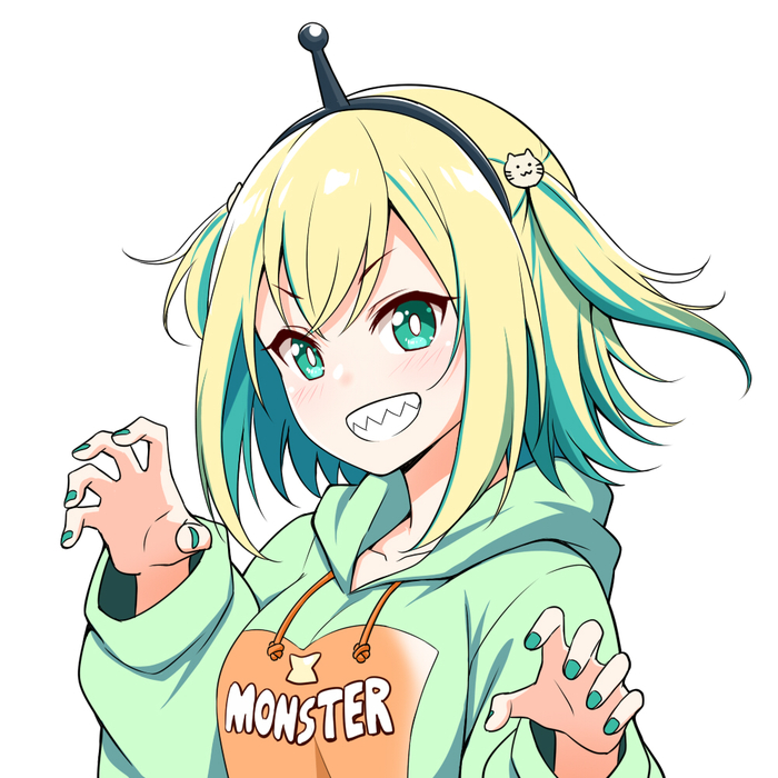 Pikamee , Anime Art, Virtual YouTuber, Vox Monster Project, Amano Pikamee