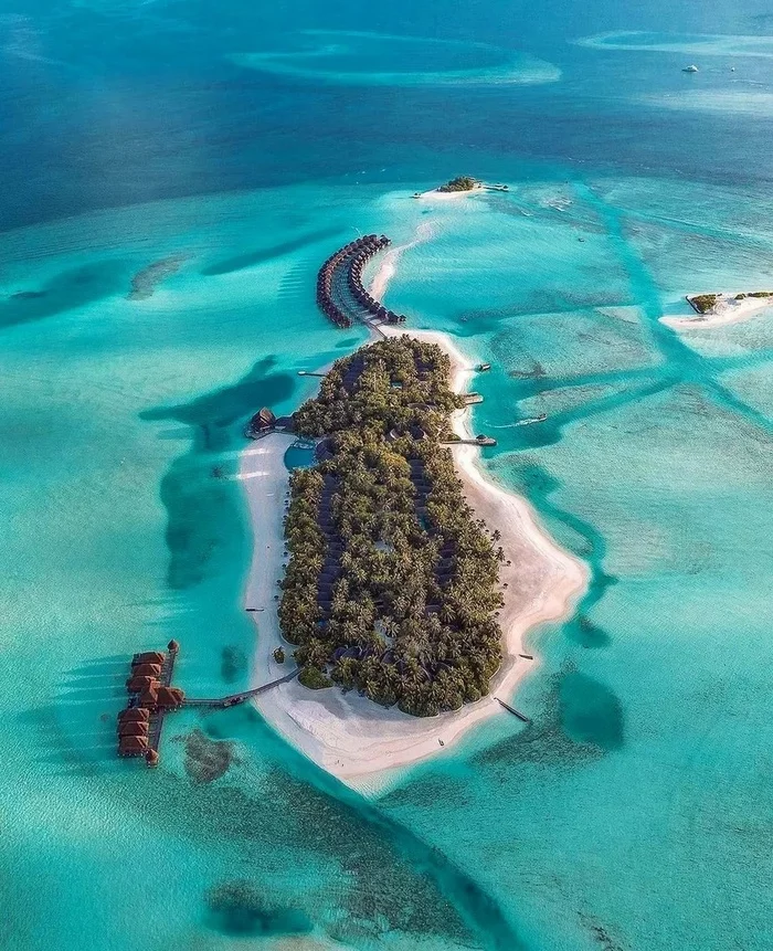 Maldives - Maldives, Island, Ocean, Nature, Hotel, The photo, beauty