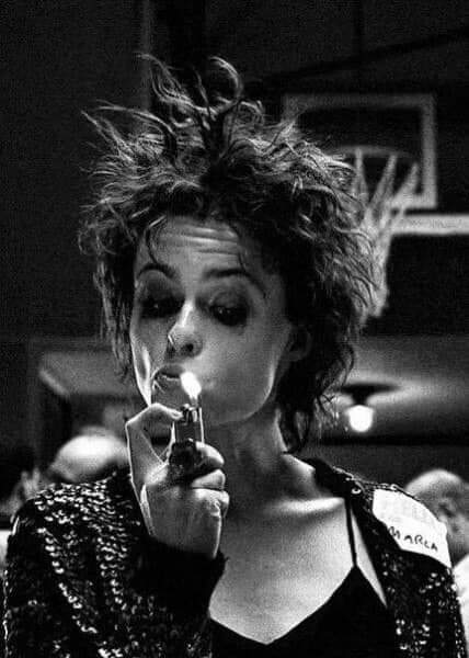 I love it when people ask me: “How are you?” This allows me to maintain the illusion that I am not yet visible. - State, Helena Bonham Carter, Actors and actresses, The photo