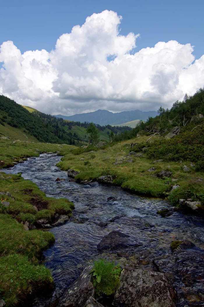 Arkhyz. - My, The photo, Arkhyz, 2017, Nikon, The mountains, River