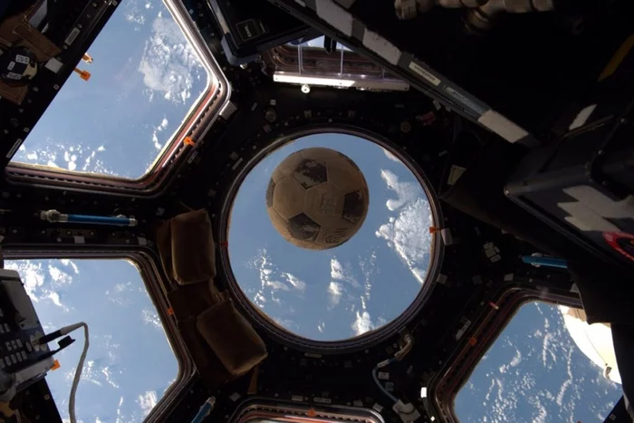 The Incredible Story of One Soccer Ball - Cosmonautics, Ball, Challenge, Space travel, USA, NASA