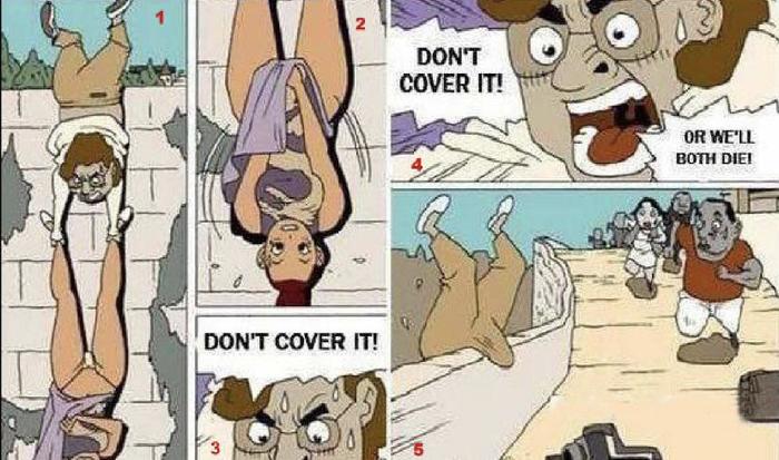 Don't cover up! - NSFW, Humor, Comics, Reddit, Repeat