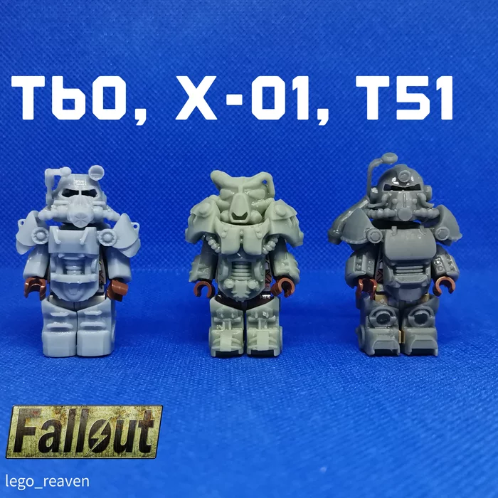 Lego Fallout Power Armor (Part 1) - My, Lego, Fallout, Fallout 4, Constructor, Games, Fallout: New Vegas, Armor, Power armor, Longpost