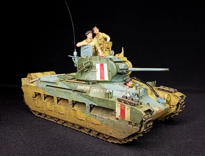 Thick lady. Matilda Mk IV - My, Stand modeling, Modeling, Prefabricated model, Story, Tanks, The Second World War, Great Britain, Hobby, , With your own hands, Needlework without process, Technics, Miniature, Video, Longpost